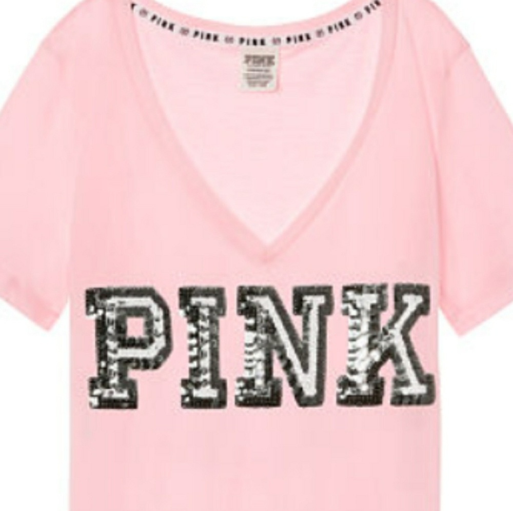 New pink tee